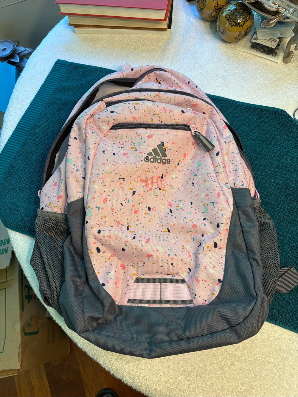 Adidas Foundation 6 Pink Backpack